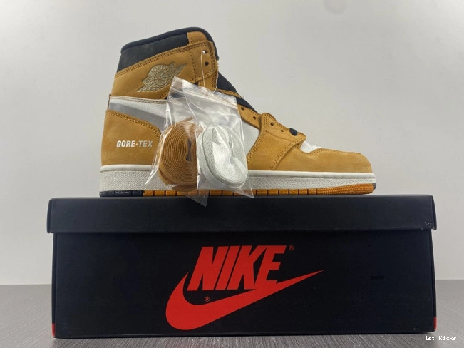 DB2889-700 Light Jordan High 1 Curry Element Gore-Tex 0627